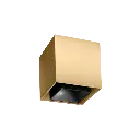 BOX 1.0 LED CHAMPAGNE COVER BLACK SURFACE LIGHT.webp