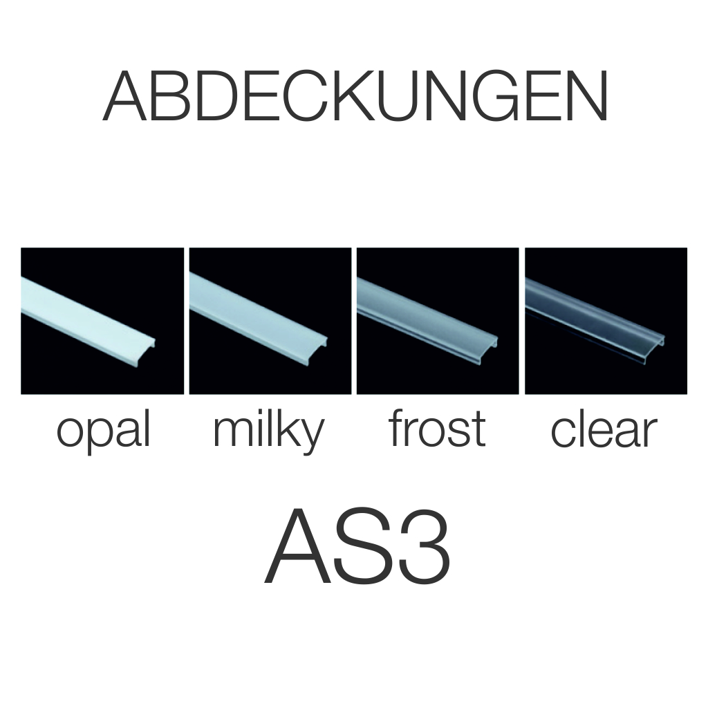 AS3 Aufbauprofil