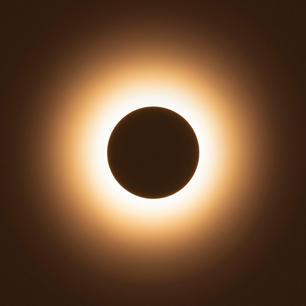 CIRCLE WL 200 15W IP65 black 230V