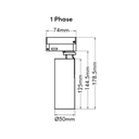 LUMIRA 1Phasenstrahler 10W