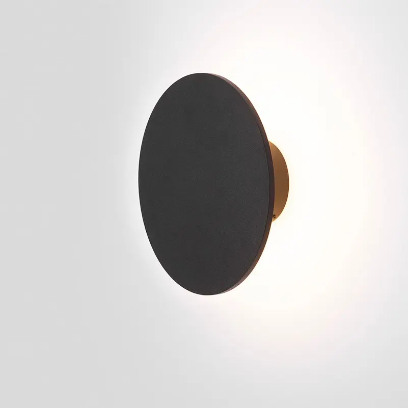 CIRCLE WL 200 15W IP65 black 230V