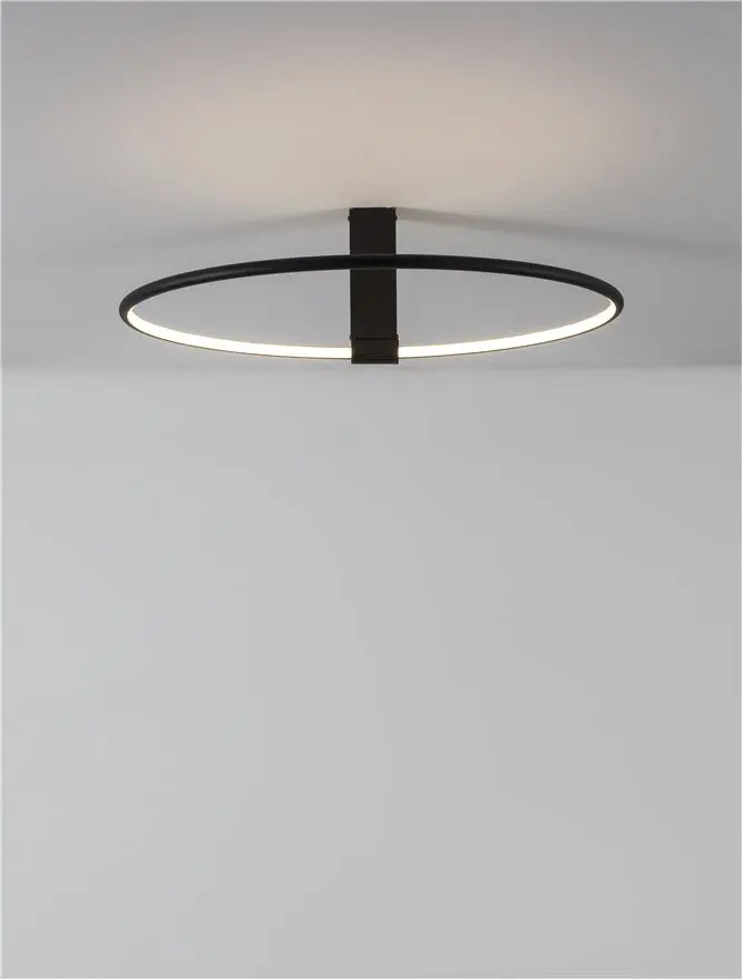 GARVE Ringleuchte 35W black 230V    