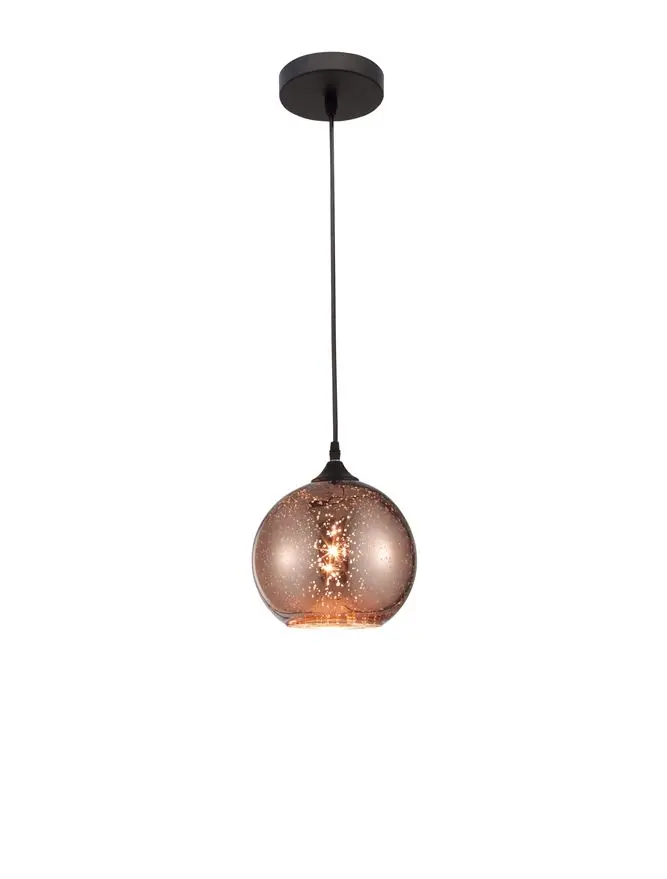 BLAZE 1 Glas Pendelleuchte E27 230V   