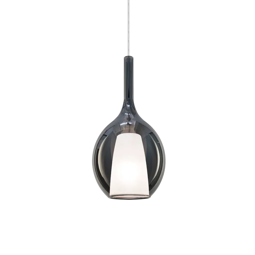 KALIQUE Form2 Pendelleuchte Glas E27 230V      