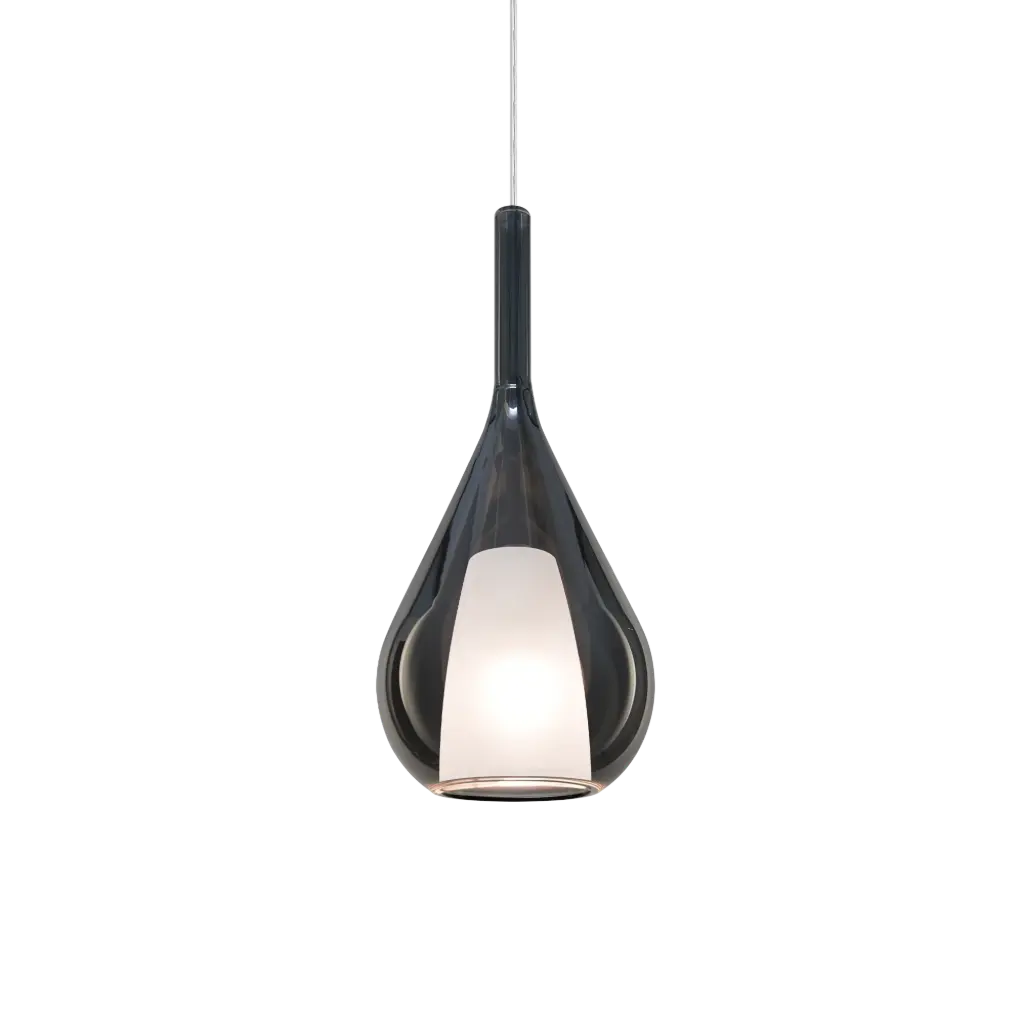 KALIQUE Form3 Pendelleuchte Glas E27 230V    