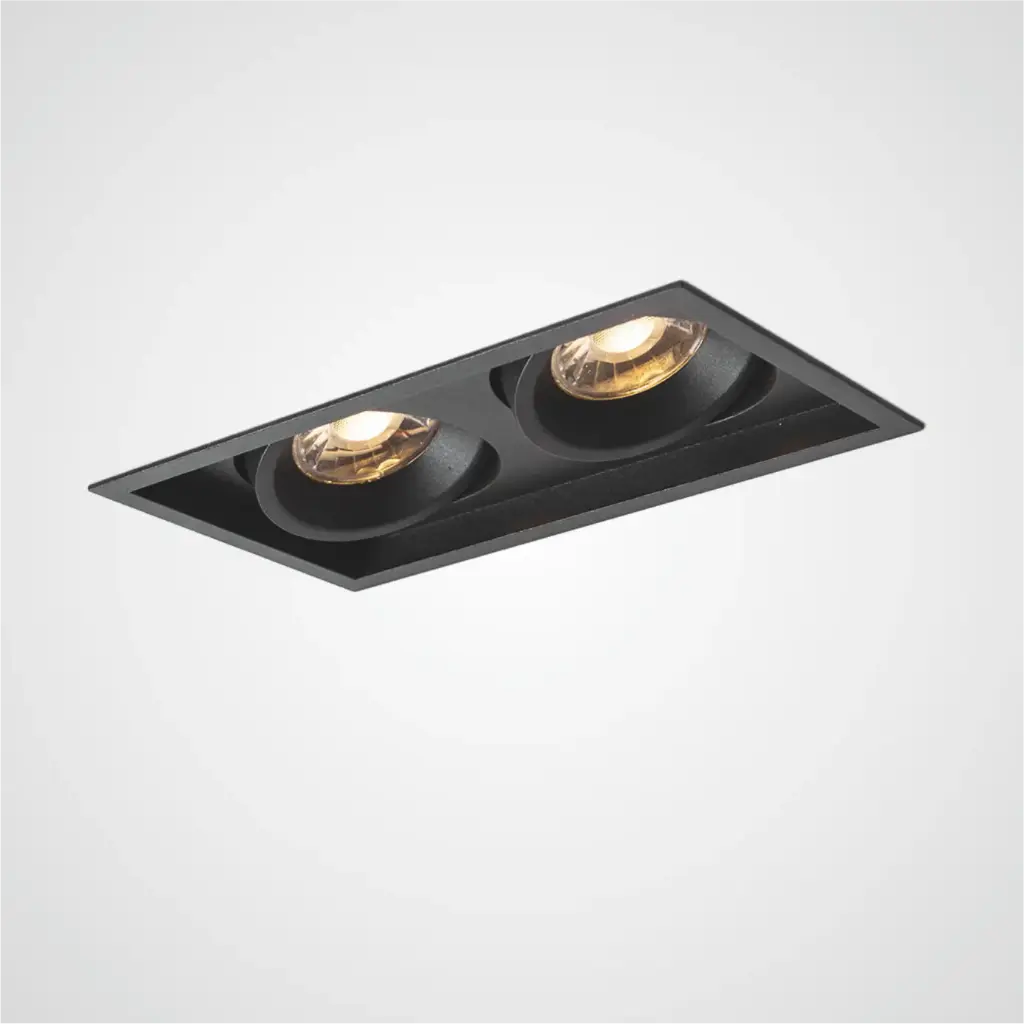 TWIN square 14W 230V IP20 schwenkbar