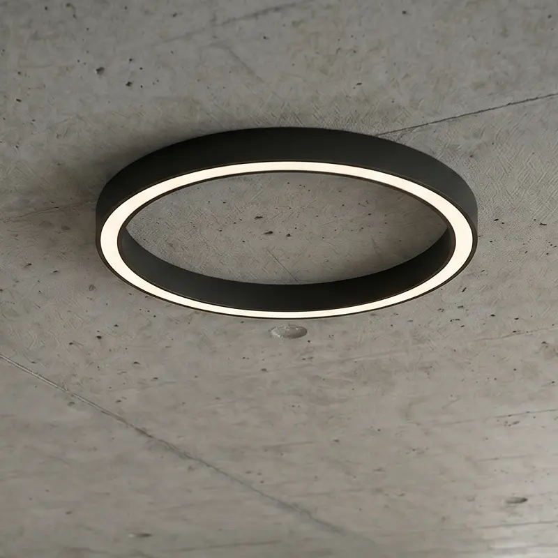 STING AB Ringleuchte 60W 3000K black 230V 
