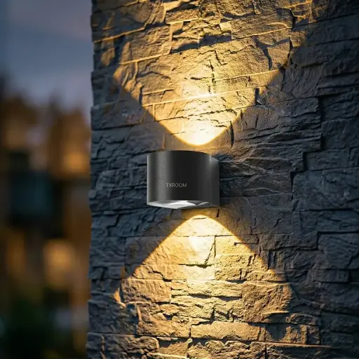 [WL2900-B-27] TYROOM wall up&down 9W 2700K 230V IP65