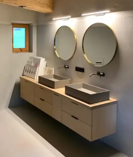 LIVIA Spiegell. 96cm 30W 3000K IP44