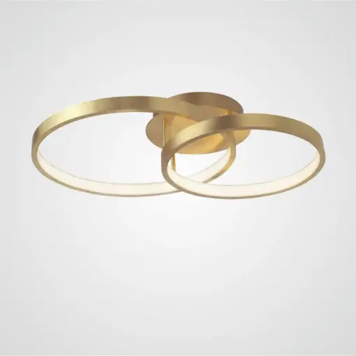 [8100282] LEON DL 44W 3000K Gold Leaf