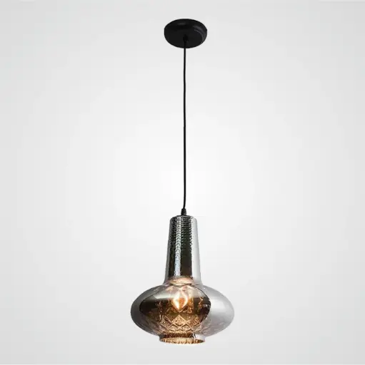 [PL17053] DOREA Pendelleuchte Glas E27 230V