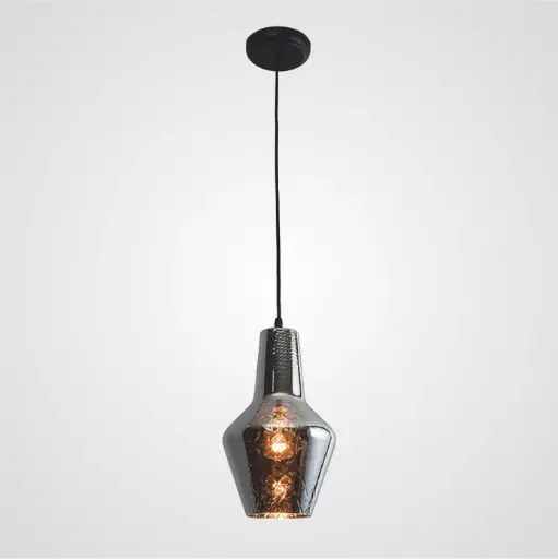 [PL17055] Helena Pendelleuchte Glas E27 230V