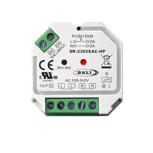 [2303SAC-HP] DALI Push AC Dimmaktor 400W