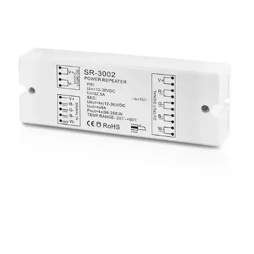 [TL-3002] Power Repeater 12-36V 4x8A