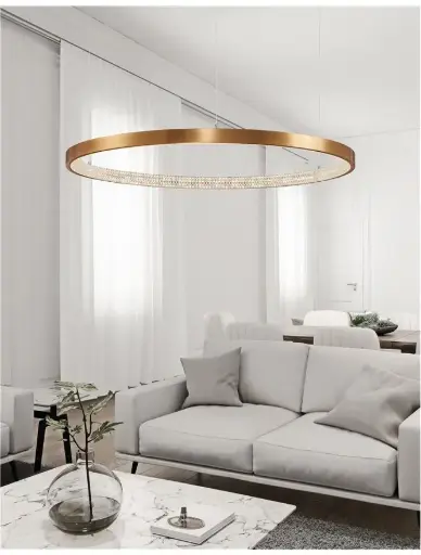 [PL9285801-50D] PRESTON Pendel Ø80cm 50W 230V  