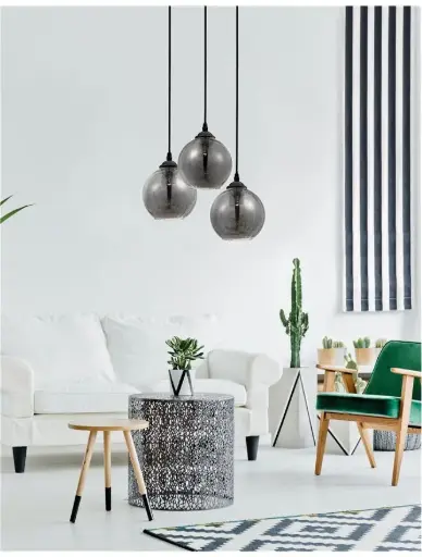 ADELINA Pendelleuchte 3x12W 230V 