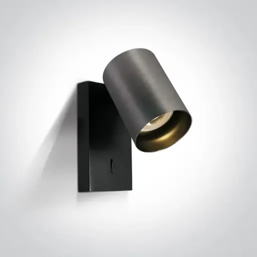 [WL65105NA/MG] EMI WL Wandleuchte GU10 mit Schalter 230V
