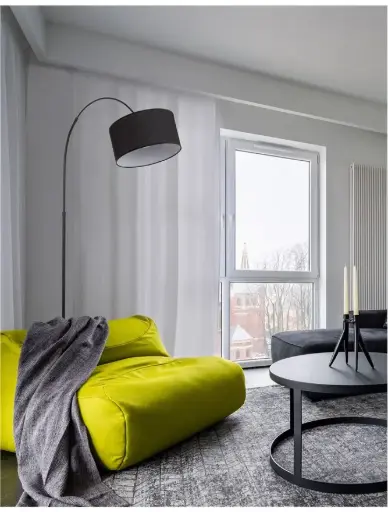 [SL9401652] SAMA Stehleuchte mit Schirm E27 230V  