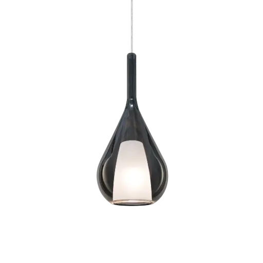 KALIQUE Form3 Pendelleuchte Glas E27 230V    