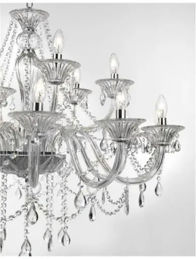 [PL8061205] CONNOR Kristall-Luster 18-flammig E14 230V    